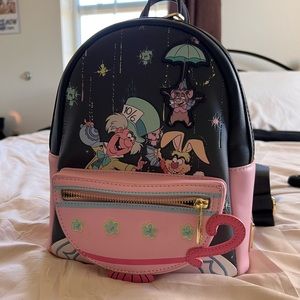 Disney Alice in wonderland Loungefly backpack
